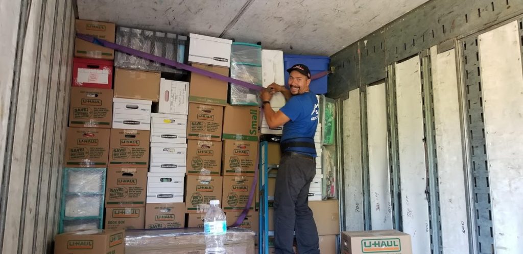 Moving Pro Inc loading truck